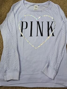 PINK Victoria's Secret Tiger Striped Long Sleeved Vintage Top